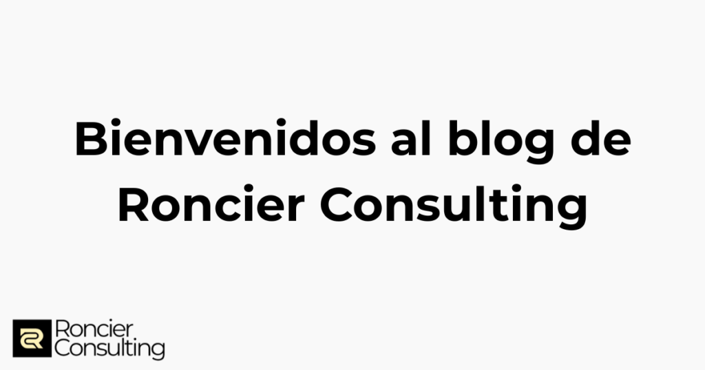 Blog Roncier Consulting