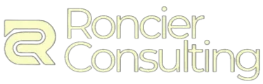 Roncier Consulting - Logo dorado